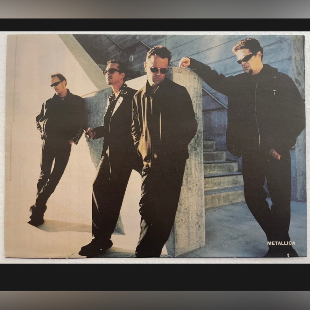 Metallica Band Pinup